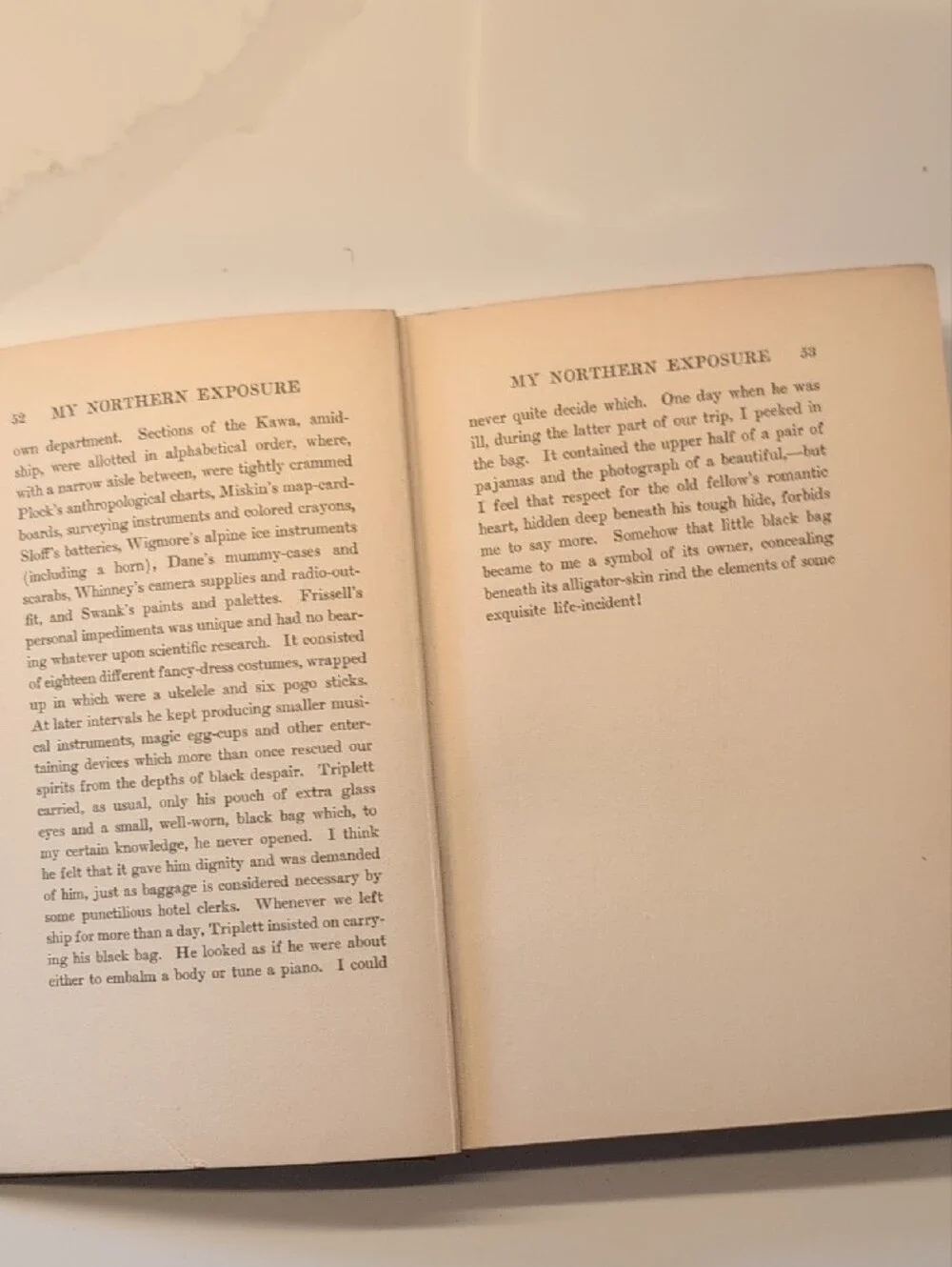 Vintage 1922 My Northern Exposure 1st Ed Antique Book Rare Collectible UNIQUE